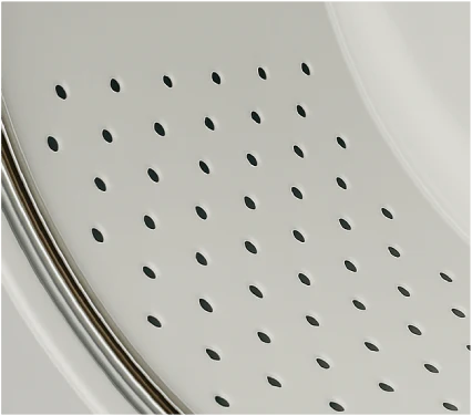Washing machine drum free of pet hair after Fizzi Fred enzyme washer tablet